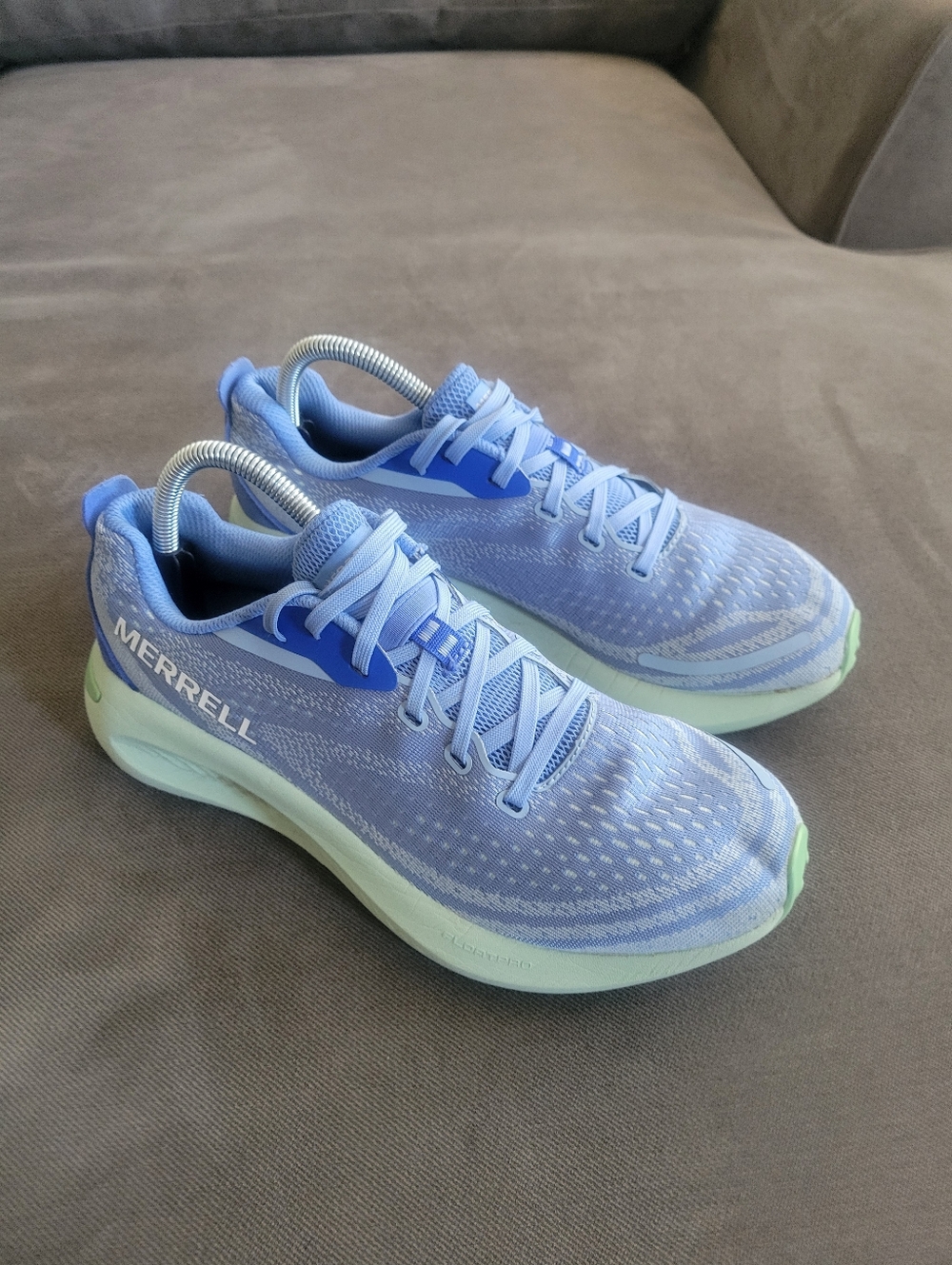 Merrell Women’s Morphlite Cornflower/Pear Running Shoe Size 9 J068142